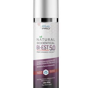 BIOLABS PRO Estro Cream BiEST 5.0 - Bioidentical Max Strength Menopause 3 month